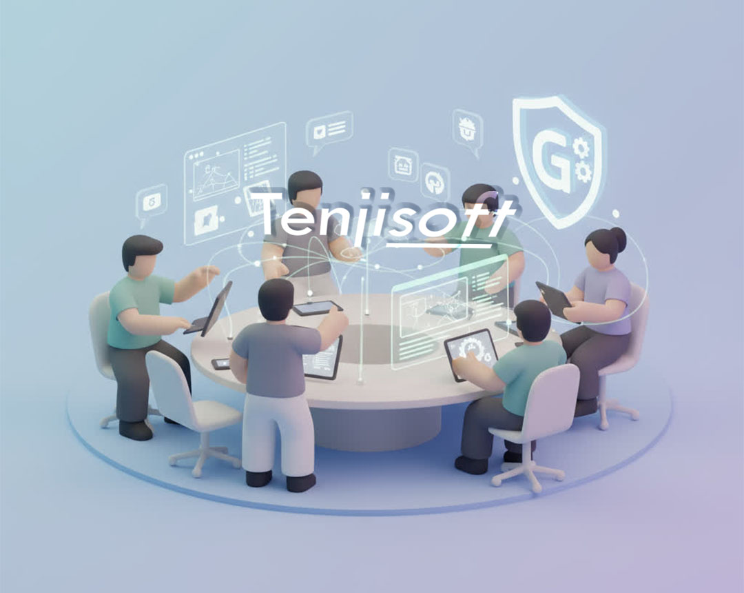 Tenjisoft community illustration