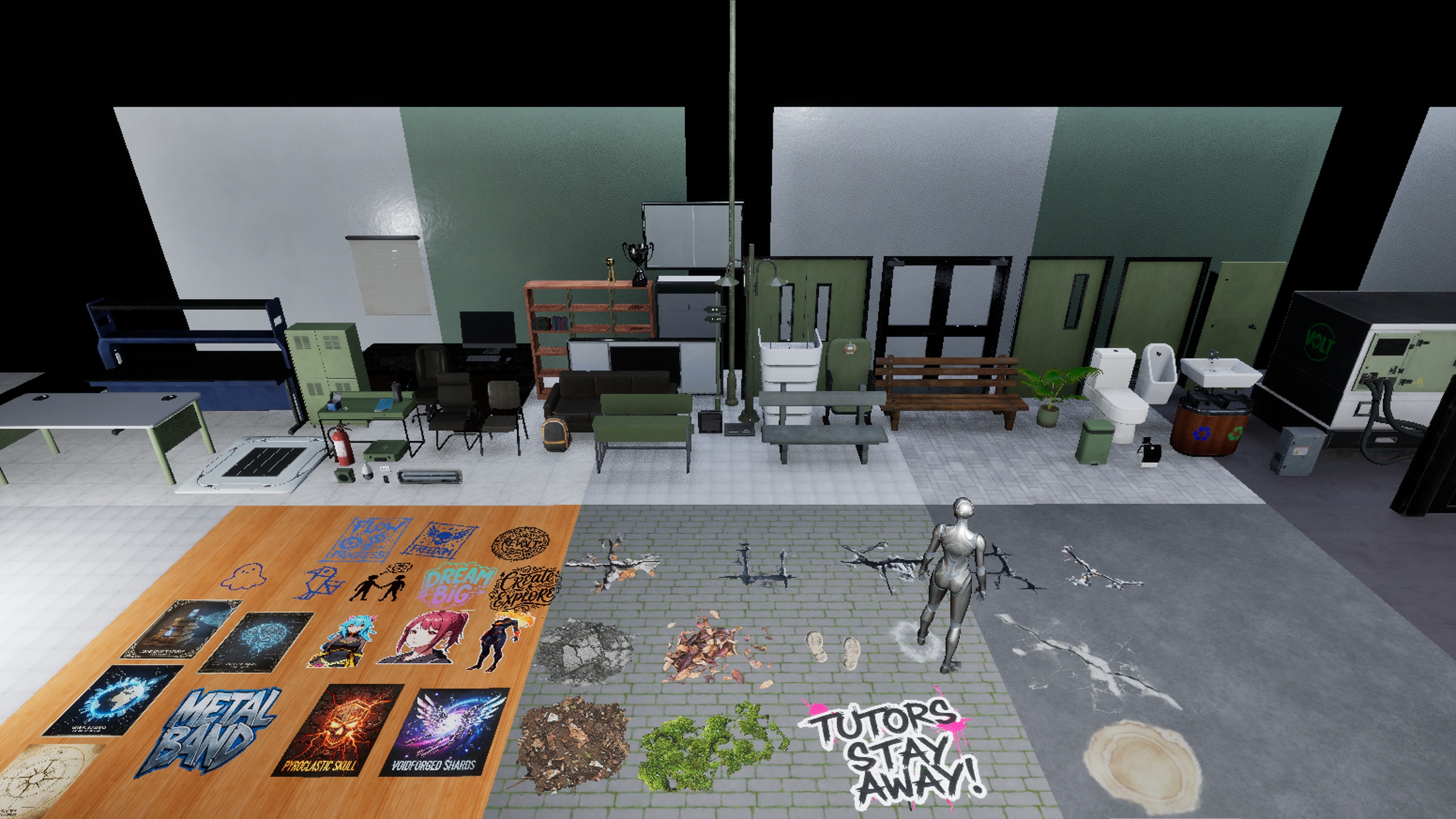 Tenjisoft environment pack for unreal engine